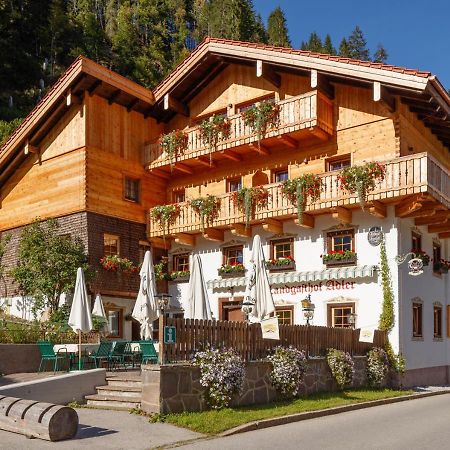 Landgasthof Adler Hinterhornbach Exteriör bild