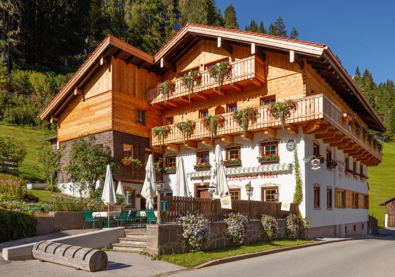 Landgasthof Adler Hinterhornbach Exteriör bild