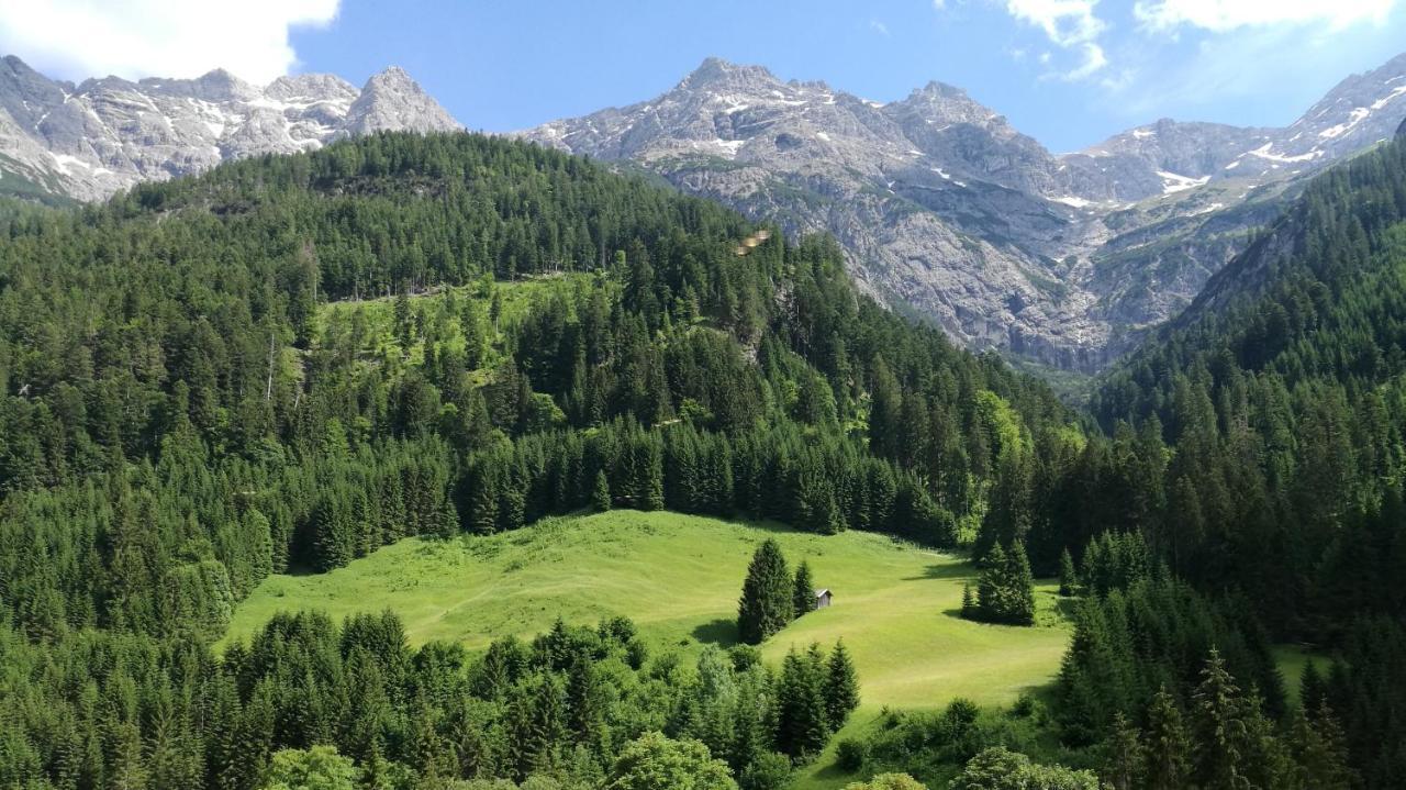Landgasthof Adler Hinterhornbach Exteriör bild